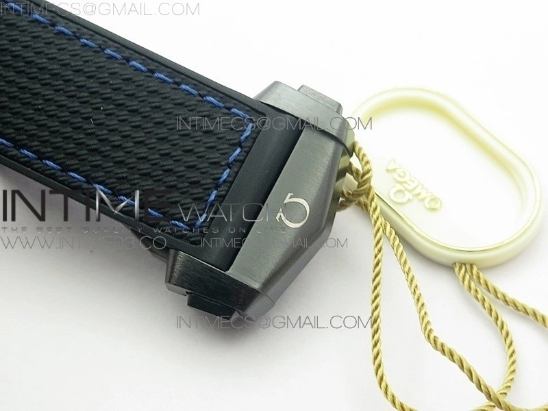 Planet Ocean 45.5mm Deep Black Real Ceramic VSF 1:1 Best Edition on Black Nylon Strap A8906 Super Clone